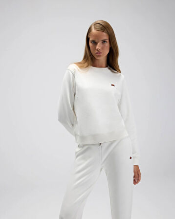 Ellesse EF553-OF Kadın Beyaz Sweat