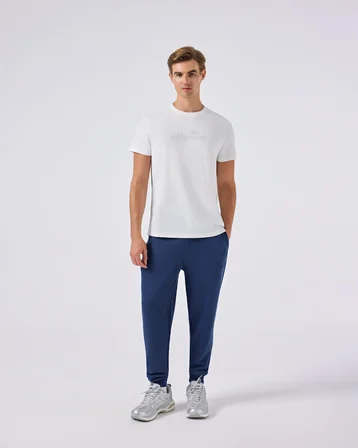 Ellesse Erkek Tişört 6SM5017-OF Erkek Bisiklet Yaka Beyaz Tişört