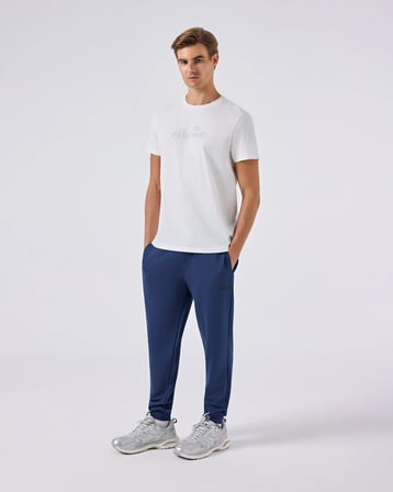 Ellesse Erkek Tişört 6SM5017-OF Erkek Bisiklet Yaka Beyaz Tişört