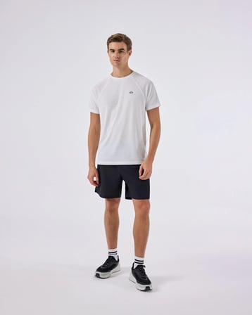 Ellesse 6SM5036-OF Erkek Spor Tişört - Kırık Beyaz