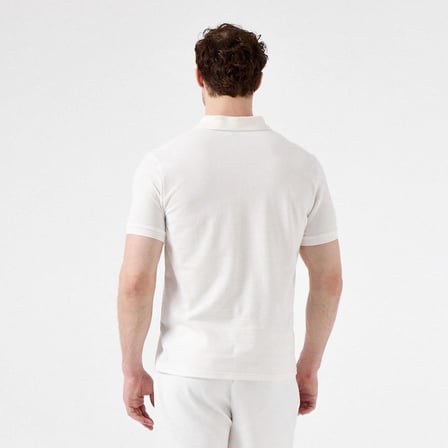 Ellesse 6SM5044-OF Polo Yaka Erkek T-Shirt - Kırık Beyaz