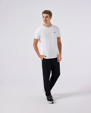 Ellesse Erkek Beyaz Triko Tişört 6SM5058-OF