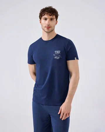 Ellesse Erkek Lacivert Tişört 6SM5065-NV