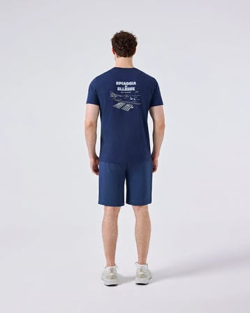 Ellesse Erkek Lacivert Tişört 6SM5065-NV