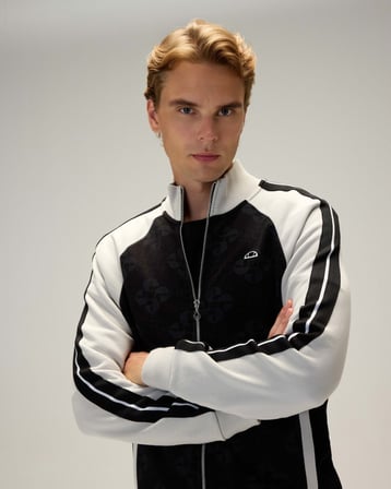 Ellesse 5WM1357-BK Erkek Fermuarlı Sweat Siyah