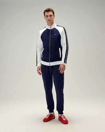 Ellesse 5WM1357-NV Erkek Fermuarlı Sweat Lacivert