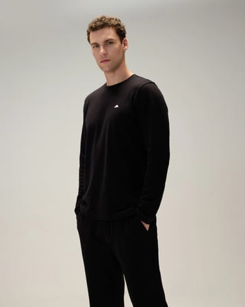 Ellesse 5WM3556-BK Erkek Sweat Siyah