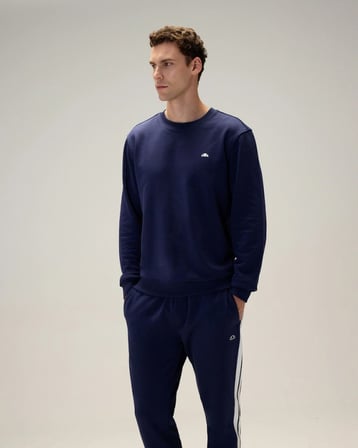 Ellesse 5WM3556-NV Erkek Sweat Lacivert