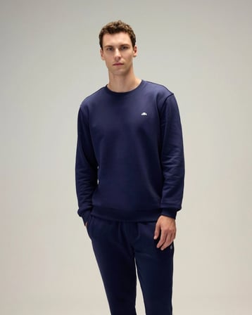 Ellesse 5WM3556-NV Erkek Sweat Lacivert