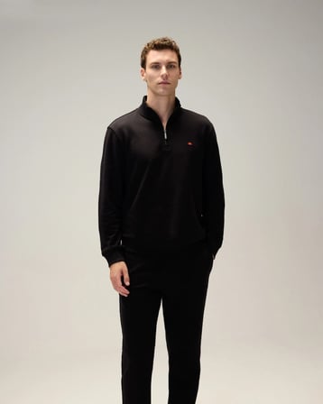Ellesse 5WM3580-BK Erkek Sweat Siyah