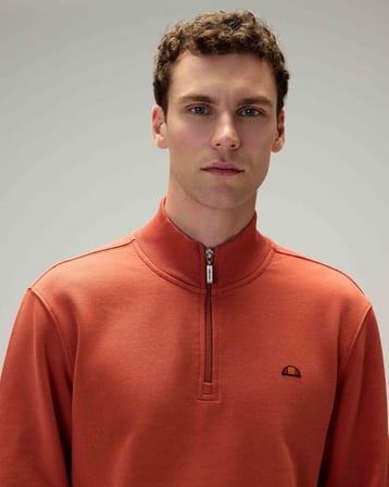 Ellesse 5WM3580-BR Erkek Sweat Kiremit