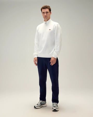 Ellesse 5WM3580-OF Erkek Sweat Kırık Beyaz