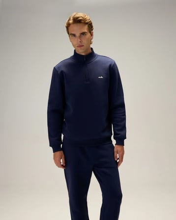 Ellesse 6WM1010-NV Erkek Fermuarlı Sweat Lacivert