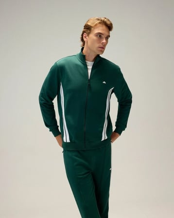Ellesse 6WM1022-GRN Erkek Fermuarlı Sweat Yeşil