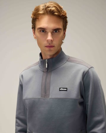 Ellesse Erkek YARIM FERMUARLI SWEAT