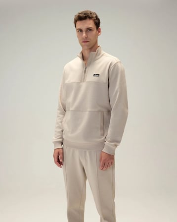 Ellesse Erkek YARIM FERMUARLI SWEAT