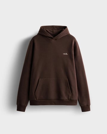 Ellesse 6WM2005-BRW Erkek Kapüşonlu Sweat Kahverengi