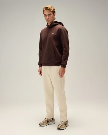 Ellesse 6WM2005-BRW Erkek Kapüşonlu Sweat Kahverengi