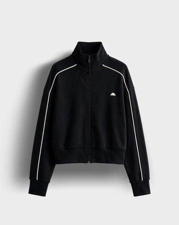 Ellesse 6WF1019-BK Kadın Fermuarlı Sweat Siyah
