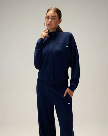 Ellesse 6WF1022-NV Kadın Fermuarlı Sweat Lacivert