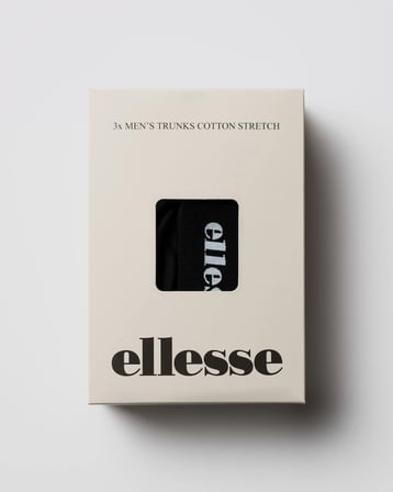 Ellesse 3lü Erkek Boxer 6SM9002-BK SİYAH