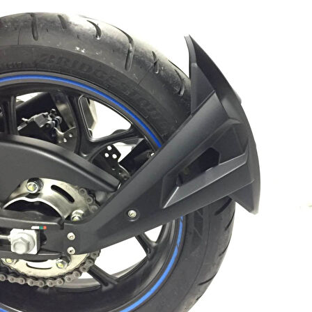 GP Kompozit Honda NC 750 D Integra 2014-2020 Uyumlu Arka Çamur Sıyırıcı Siyah