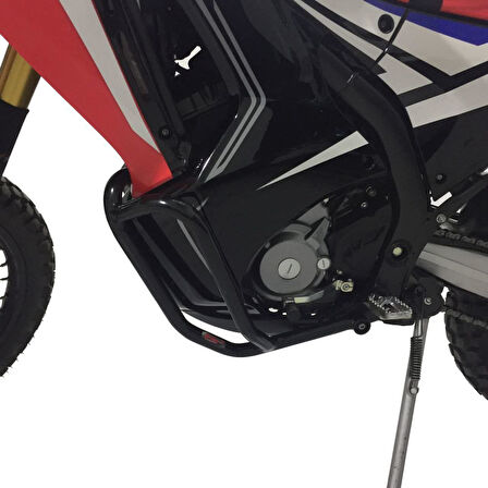 GP Kompozit Honda CRF250 Rally 2017-2020 Uyumlu Motor Koruma Demiri Siyah