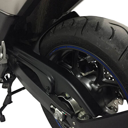 GP Kompozit Honda NC 700 D Integra 2012-2013 Uyumlu Arka Çamurluk Siyah
