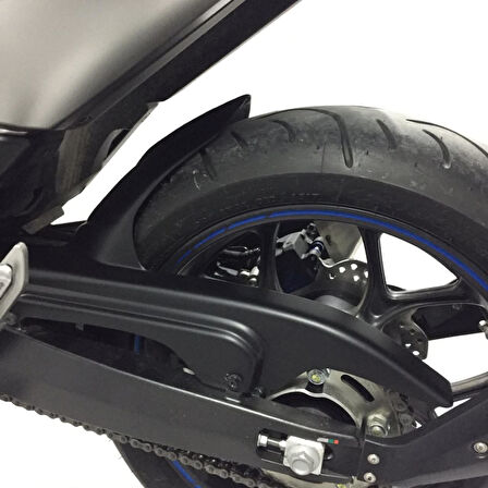 GP Kompozit Honda NC 700 D Integra 2012-2013 Uyumlu Arka Çamurluk Siyah