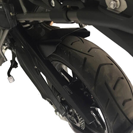 GP Kompozit Triumph Tiger 800 2013-2017 Uyumlu Arka Çamurluk Siyah