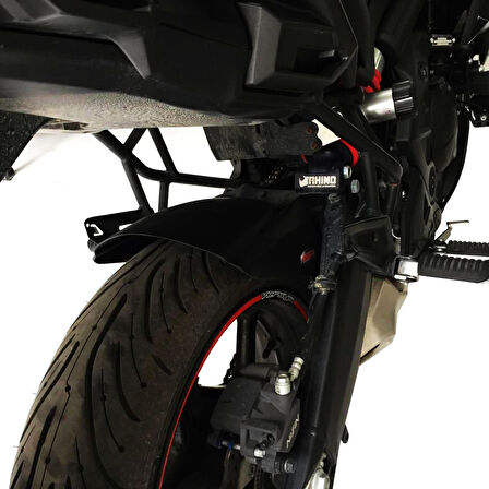 GP Kompozit Kawasaki Versys 650 2009-2017 Uyumlu Arka Çamurluk Siyah