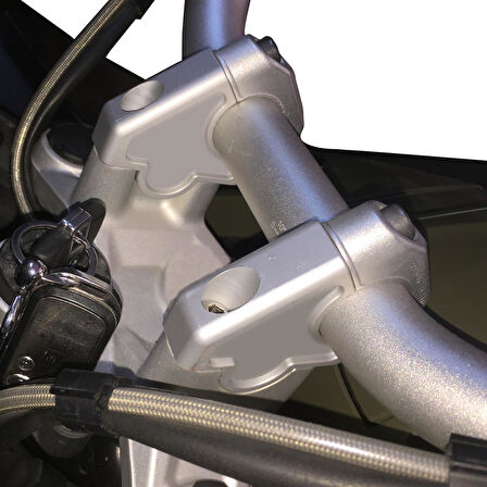 GP Kompozit BMW R 1200 GS / R 1250 GS ADV 2013-2024 Uyumlu Eğimli Gidon Yükseltme Alüminyum