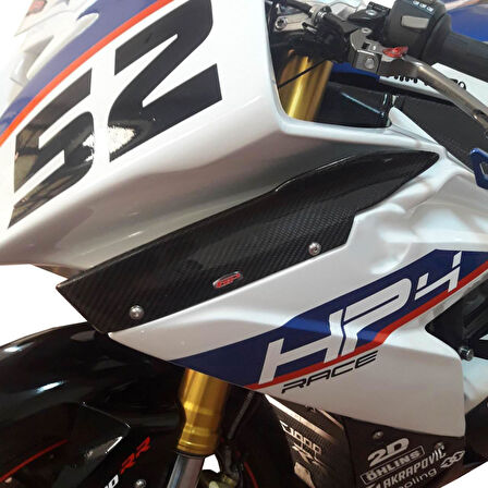 GP Kompozit BMW S 1000 RR 2015-2018 Uyumlu Sağ Sol Rüzgarlık Karbon Fiber