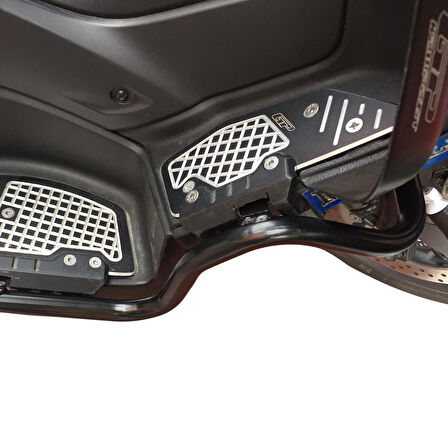 GP Kompozit Yamaha XMAX 250-400 2018-2022 Uyumlu Koruma Demiri Siyah