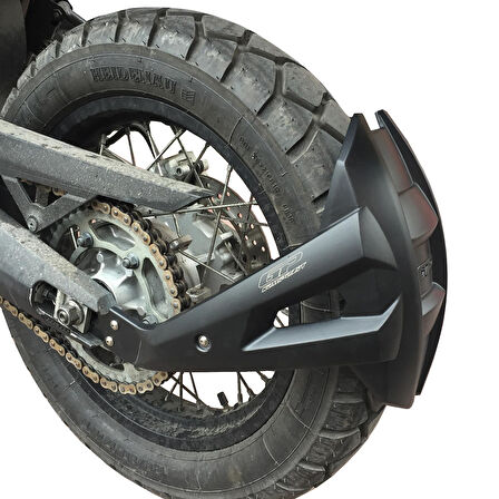 GP Kompozit Yamaha XTZ 660Z 2013 Uyumlu Arka Çamur Sıyırıcı Siyah