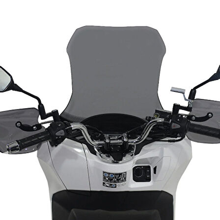 GP Kompozit Siperlik Camı Füme Honda Pcx 125 2021-2023