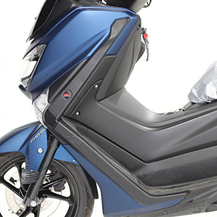 GP Kompozit Yamaha NMAX 125 / 155 2015-2020 Uyumlu Bacak Koruma Siyah