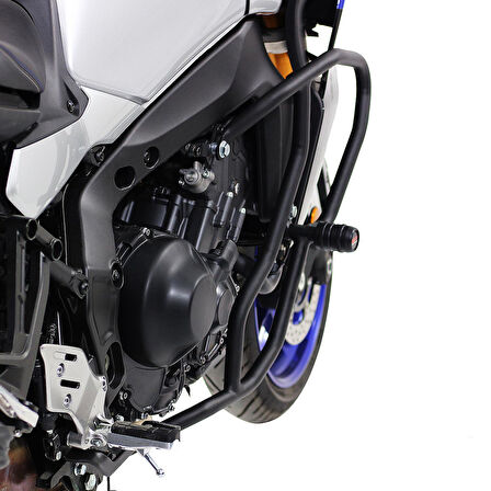 GP Kompozit Yamaha MT-09 Tracer / GT 2021-2024 Uyumlu Motor Koruma Demiri Siyah