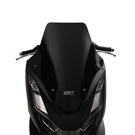 Gp Kompozit Siperlik Tur Camı Spor Siyah 55cm Honda Pcx 125 150 2021-2024