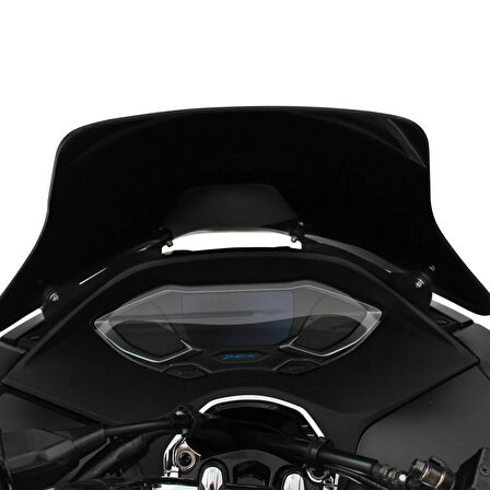 Gp Kompozit Siperlik Tur Camı Spor Siyah 55cm Honda Pcx 125 150 2021-2024