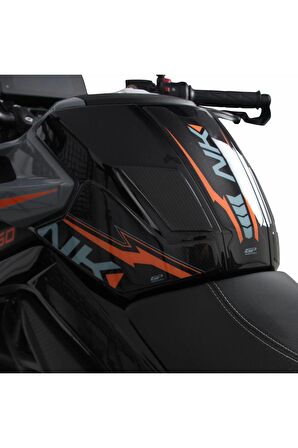 Cf Moto 250 Nk 2023 Uyumlu Full Pad Seti Turuncu