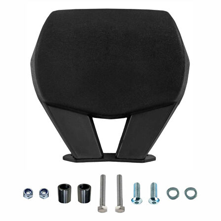 GP Kompozit SYM Jet 14 2017-2024 Uyumlu Sissy Bar Siyah