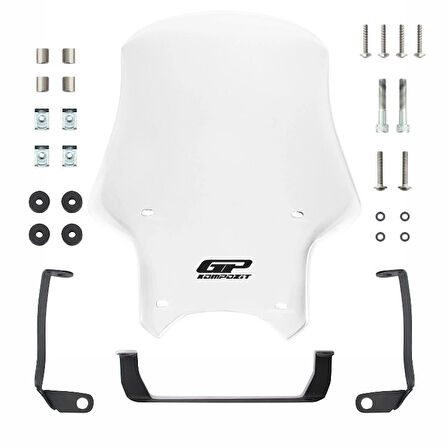 Gp Kompozit Siperlik Camı Şeffaf 49cm Cf Moto 250 Nk 2023-2024