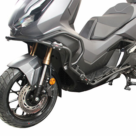 GP Kompozit Honda ADV 350 2023-2024 Uyumlu Motor Koruma Demiri Siyah