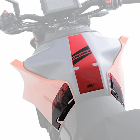 Gp Kompozit Tank Pad Turuncu Ktm Duke 250 2024