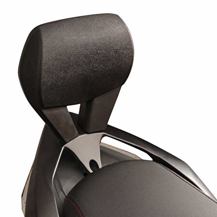 GP Kompozit SYM Jet X 125 2022-2024 Uyumlu Sissy Bar Siyah