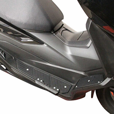 GP Kompozit Honda Forza 250 2018-2025 Uyumlu Basamak Alüminyum Siyah