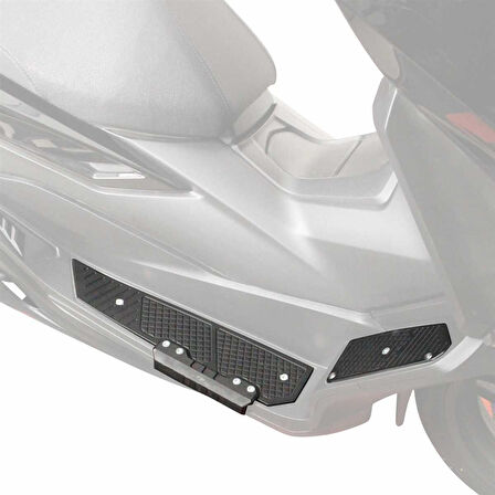 GP Kompozit Honda Forza 250 2018-2025 Uyumlu Basamak Alüminyum Siyah