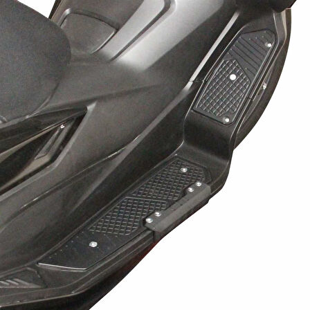 GP Kompozit Honda Forza 250 2018-2025 Uyumlu Basamak Alüminyum Siyah