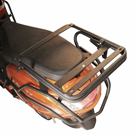 GP Kompozit TVS Jupiter 125 2023-2024 Uyumlu Damperli Çanta Demiri Siyah